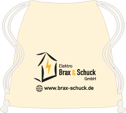 Baumwoll-Rucksack und Turnbeutel mit individuellem Aufdruck